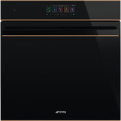 Smeg  60cm Black Dolce Stil Novo Combi Steam Oven SOPA6606S2PNR - Factory Seconds