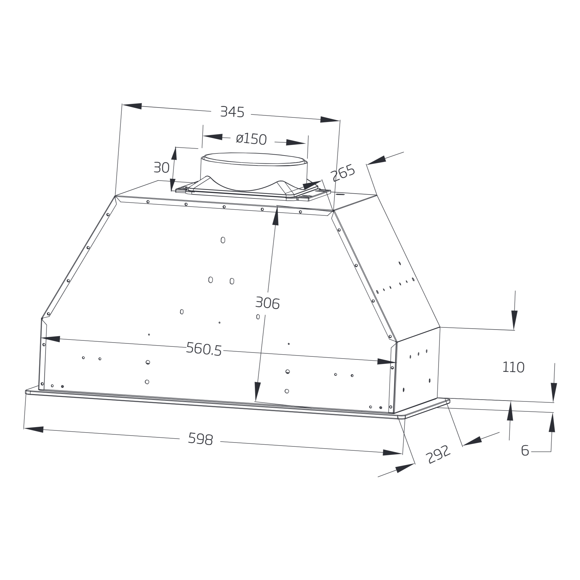 Schweigen BGUM-6B dimensions diagram