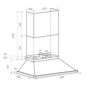 Schweigen CL6272 dimensions diagram