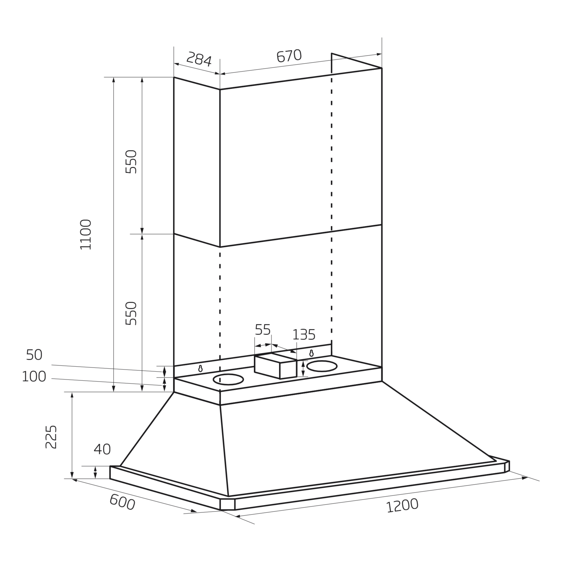 Schweigen CL6272 dimensions diagram