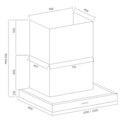 Schweigen CL7375B dimensions diagram