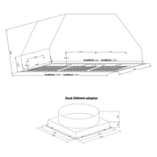 Schweigen CLUM212 dimensions diagram