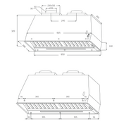 Schweigen SW-220C dimensions diagram
