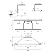 Schweigen UM1170-9BSINL dimensions diagram