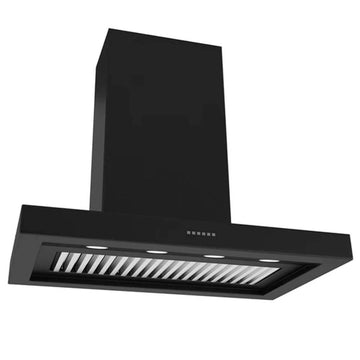 Sirius 120cm Alfresco Canopy Black BBQ Rangehood SL80BBQ1200B