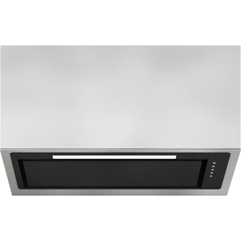 Sirius 85cm Heated Black Glass Undermount Rangehood SL927ELH85