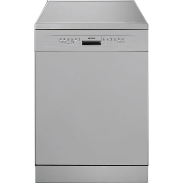 Smeg Freestanding Silver Dishwasher DWA6214S4 - Factory Seconds