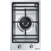 Smeg 30cm Classic Aesthetic Natural Gas Cooktop PGA31G-1 - Factory Seconds