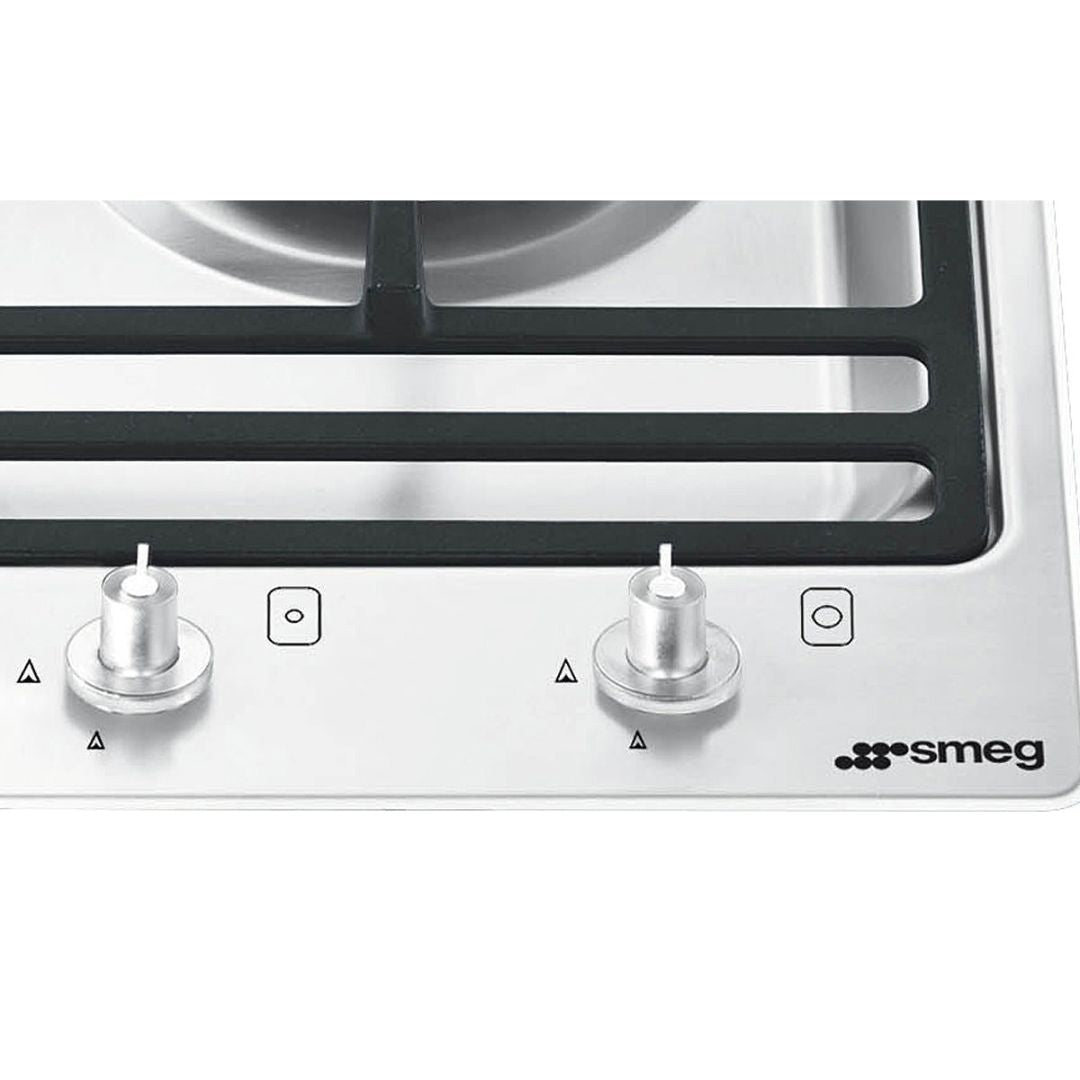 Smeg 30cm Classic Aesthetic Natural Gas Cooktop PGA31G-1 - Factory Seconds