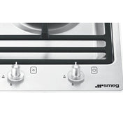 Smeg 30cm Classic Aesthetic Natural Gas Cooktop PGA31G-1 - Factory Seconds