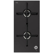 Smeg 60cm Black Gas Cooktop PVA164CN - Factory Seconds