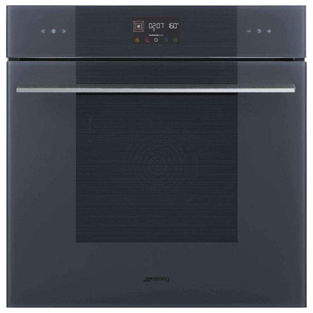 Smeg 60cm Neptune Grey Linea Pyrolytic Oven SOPA6102TG - Factory Seconds