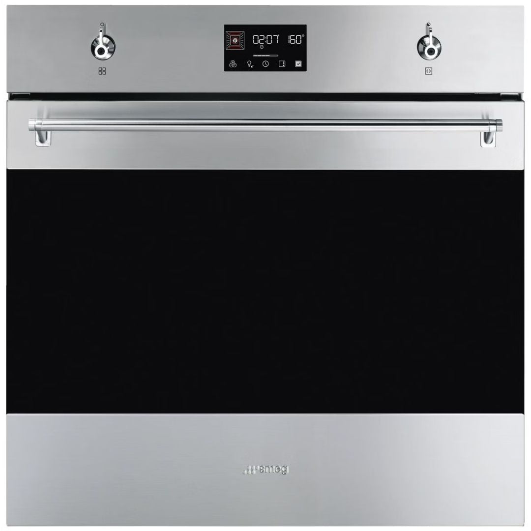 Smeg 60cm Stainless Steel Pyrolytic Oven SOPA6302TX - Factory Seconds