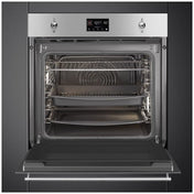 Smeg 60cm Stainless Steel Pyrolytic Oven SOPA6302TX - Factory Seconds