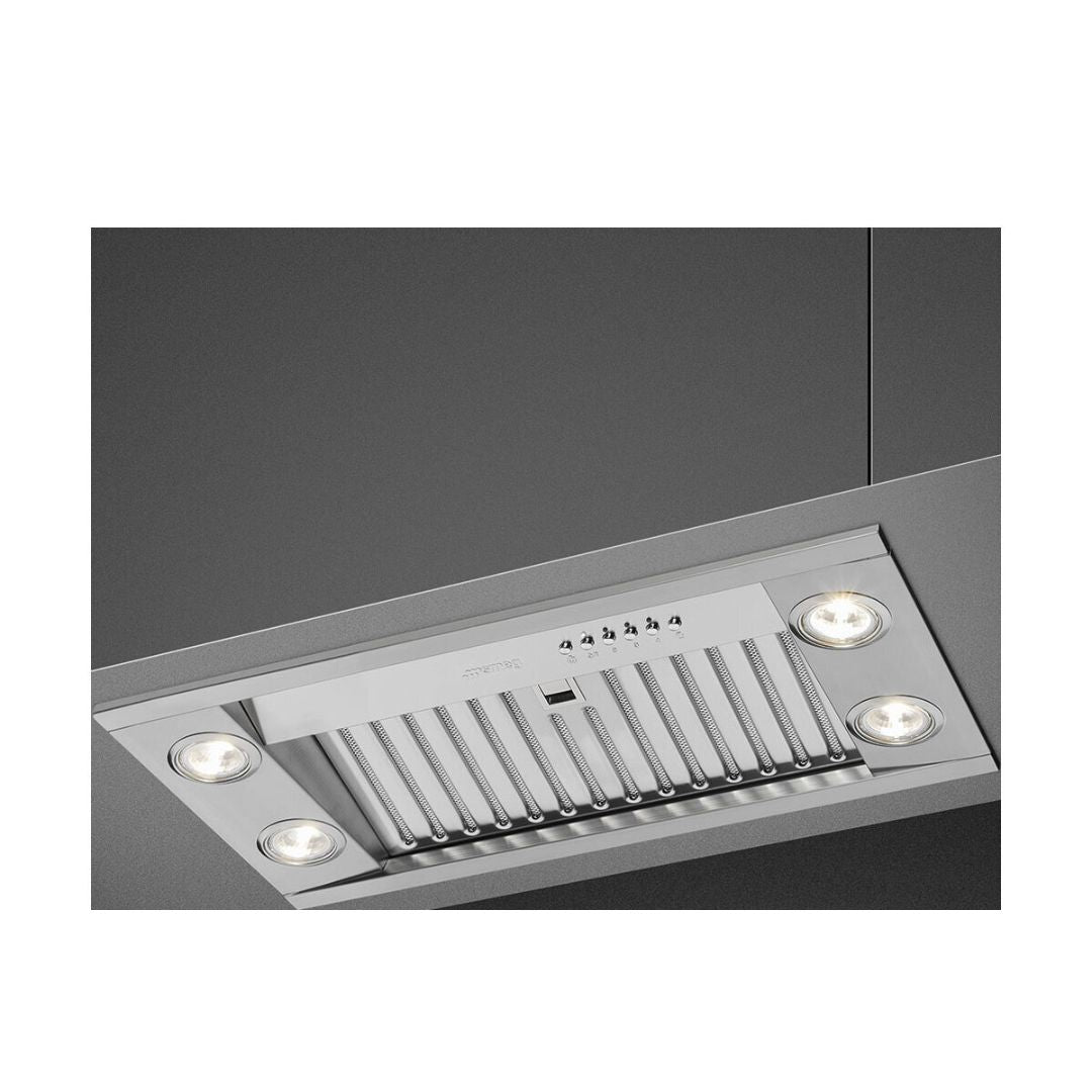 Smeg 60cm Undermount Stainless Steel Rangehood KDIAM60AX - Clearance