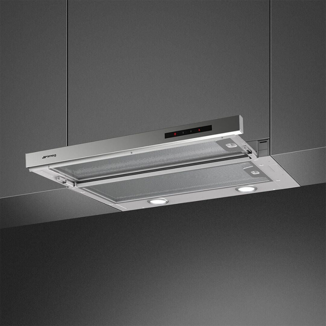 Smeg 60cm Telescopic SlideOut Rangehood STH650X - Factory Seconds