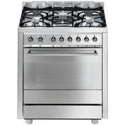 Smeg 70cm Stainless Steel Freestanding Oven C7GVXA8 - Factory Seconds