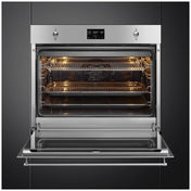 Smeg 70cm Stainless Steel Pyrolytic Oven SFPA7302TX - Factory Seconds