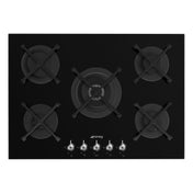 Smeg 72cm Classic Gas On Tempered Glass Cooktop PV375NAU