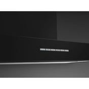 Smeg 90cm Wall Mount Gloss Black Canopy Rangehood KBTAU900NE - Clearance