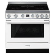 Smeg 90cm White Freestanding Portofino Oven CPF9IPWH - Factory Seconds