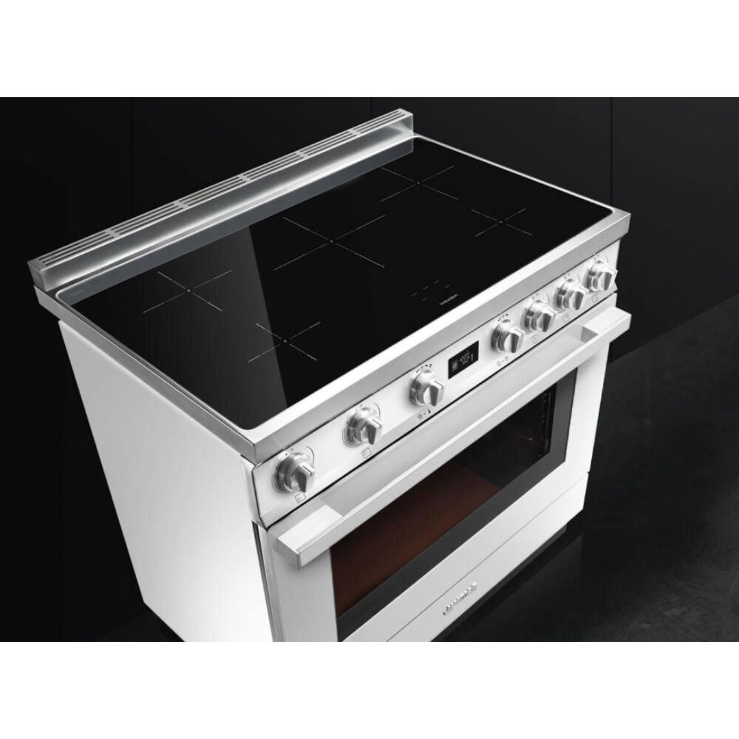 Smeg 90cm White Freestanding Portofino Oven CPF9IPWH - Factory Seconds