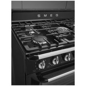 Smeg 90cm Victoria Dual Fuel Freestanding Oven TRA90BL2 - Factory Seconds