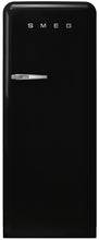 Load image into Gallery viewer, Smeg 50&#39;s Style 256L Refrigerator Black FAB28RBKA1 - Factory Seconds Discount
