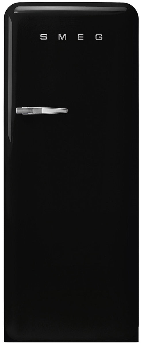 Smeg 50's Style 256L Refrigerator Black FAB28RBKA1 - Factory Seconds Discount