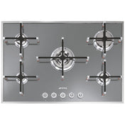 Smeg 74cm Linea Gas Cooktop PVS750A - Factory Seconds Discount