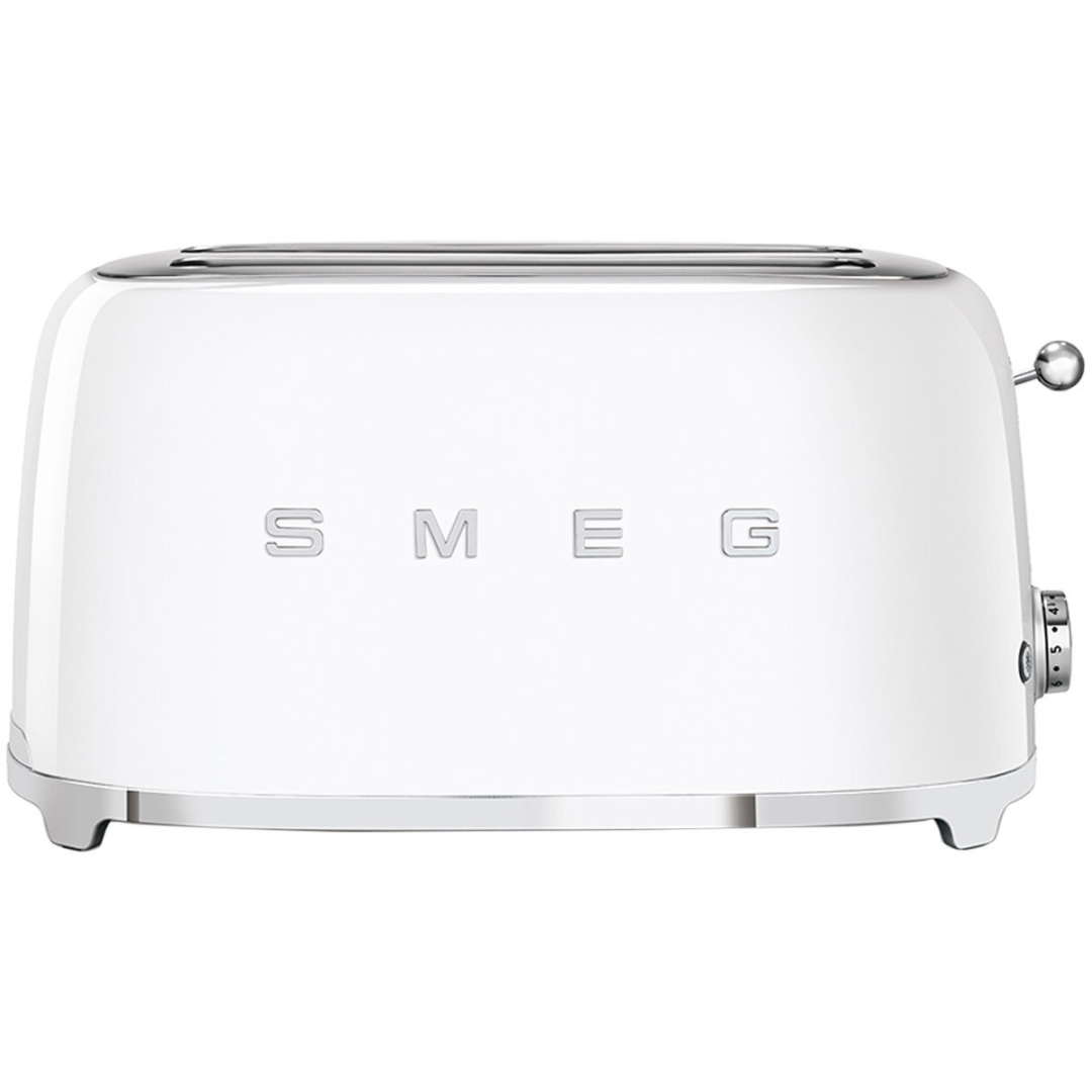 Smeg 50s Retro Style 4 Slice Long Slot Toaster TSF02 - Carton Damage