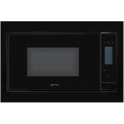 Smeg 31L Built-In Microwave with Trim Kit SMO31NT - Factory Seconds