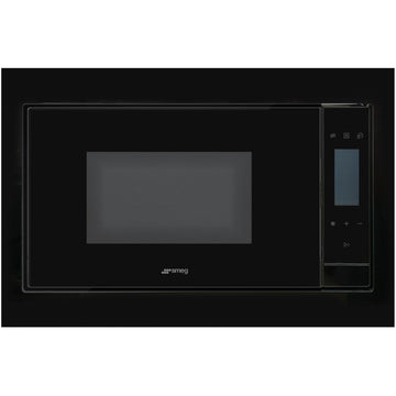 Smeg 31L Built-In Microwave with Trim Kit SMO31NT - Factory Seconds