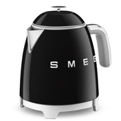 Smeg 50s Retro Style Black Mini Kettle KLF05BLAU - Carton Damage