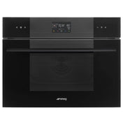 Smeg Midnight Black Linea Compact Speed Oven SOA4102M1B3 - Factory Seconds
