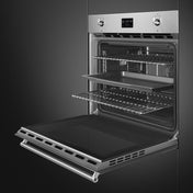 Smeg 76cm Classic Pyrolytic Oven with Single Point Probe SOPA3302TPX -Factory Seconds
