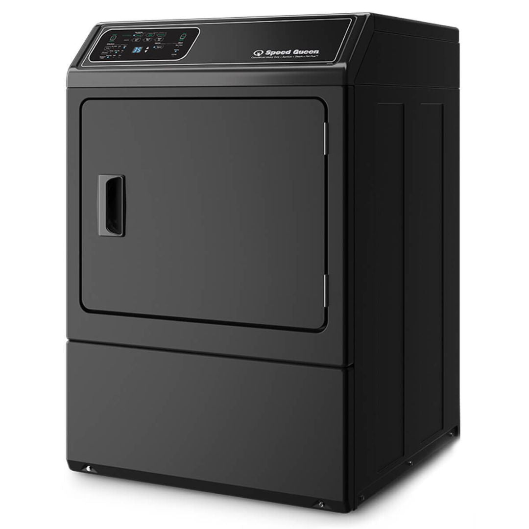 Speed Queen 9kg Matte Black Electric Vented Dryer ADEE8BMB