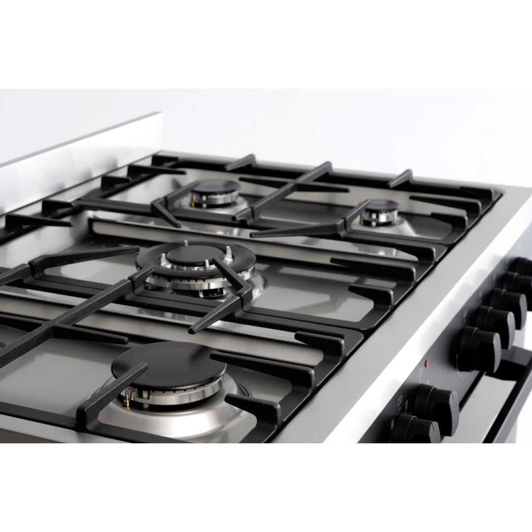 Euro 90cm Dual Fuel Freestanding Oven EO90FSDPBL
