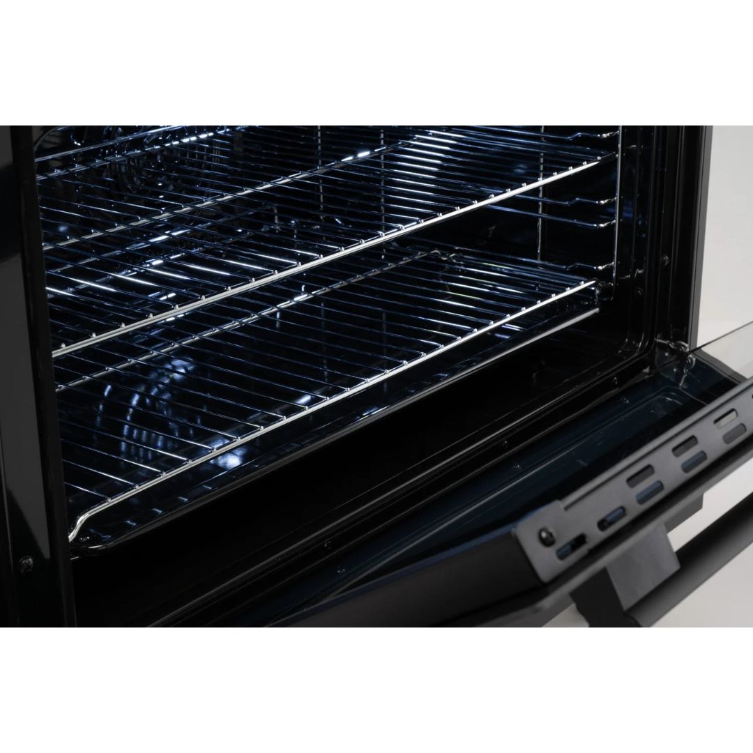 Euro 90cm Dual Fuel Freestanding Oven EO90FSDPBL