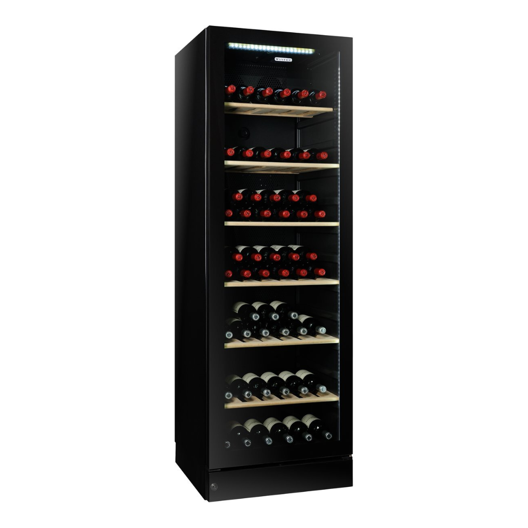Vintec 198 Bottle Wine Storage Cabinet V190SG2E-BKLH - Factory Seconds