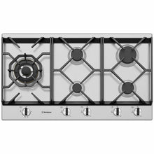 Load image into Gallery viewer, Westinghouse 90cm Stainless Steel Gas Cooktop WHG958SC - Factory Seconds Discount
