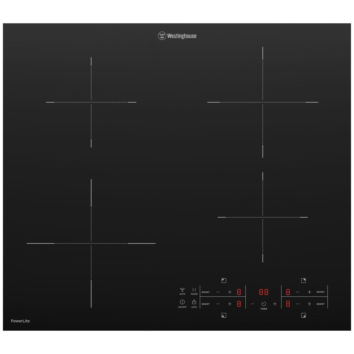 Westinghouse 60cm PowerReady Induction Cooktop WHI642BE - Factory Seconds