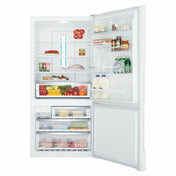 Westinghouse 496L Bottom Mount Frost Free Fridge WBE5300WC-R - Factory Seconds