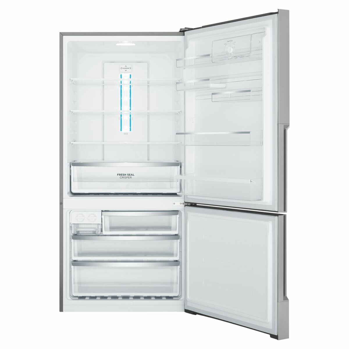 Westinghouse 496L Bottom Mount Frost Free Fridge WBE5300SC-R - Factory Seconds