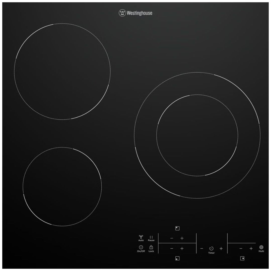 Westinghouse 60cm Ceramic Cooktop WHC633BE - Factory Seconds