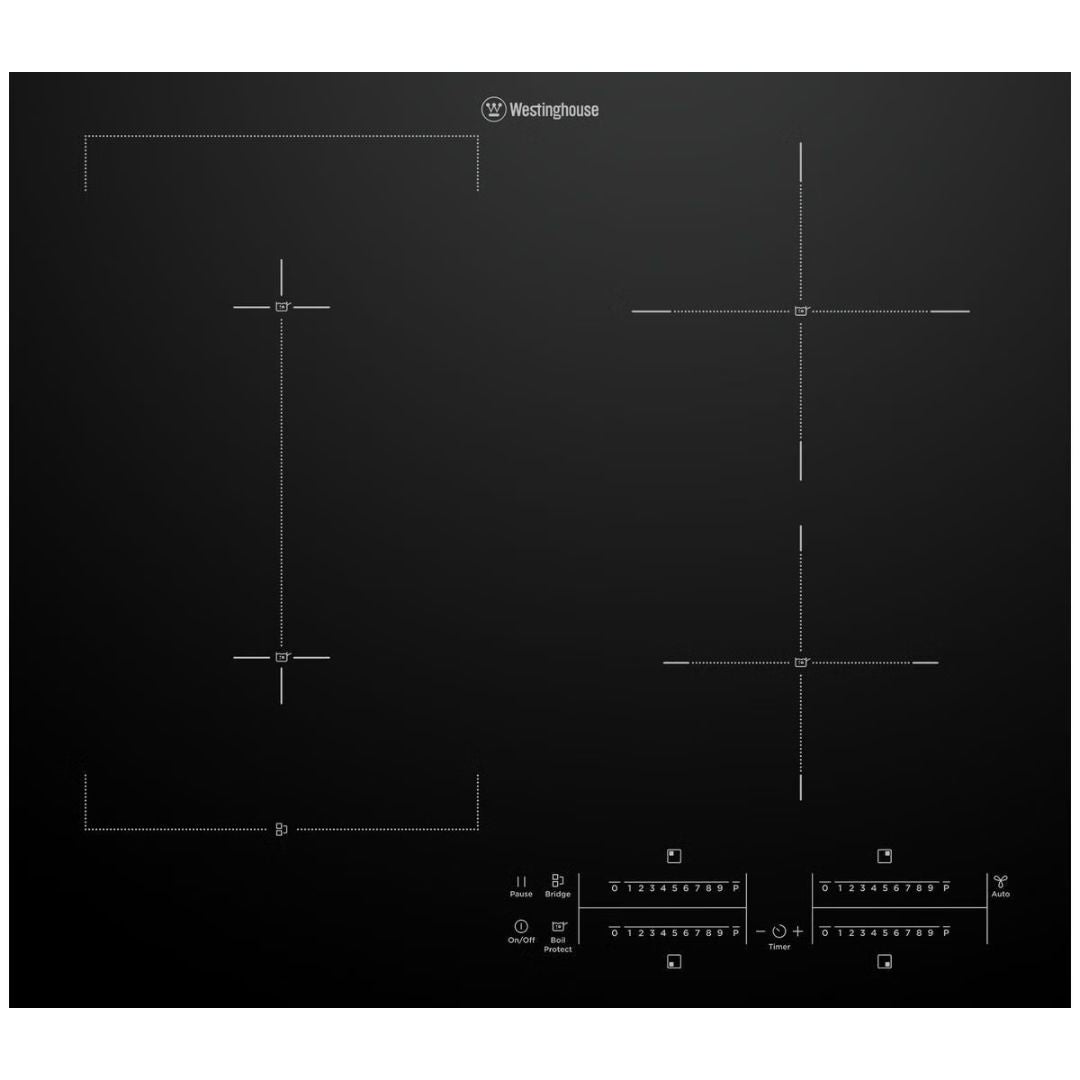 Westinghouse 60cm Induction Cooktop WHI645BE - Factory Seconds