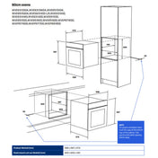 Westinghouse 60cm White Multi Function Oven WVE6313WDA - Factory Seconds