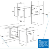 Westinghouse 60cm Pyrolytic Oven with AirFry Dark Stainless Steel WVEP617DSC - Factory Seconds