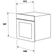 Westinghouse 60cm Side-Opening Stainless Steel Oven WVES6314SD-L - Carton Damage