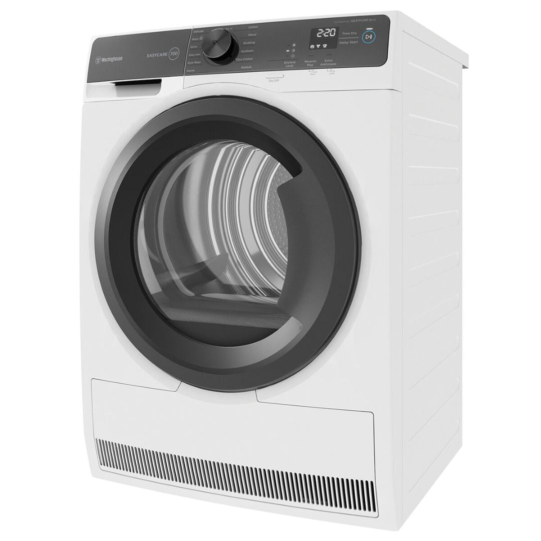 Westinghouse 9kg EasyCare 700 Series Heat Pump Dryer WDH904N7WA - Factory Seconds